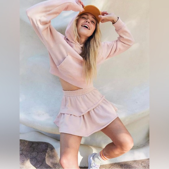 Aerie Weekend Ruffle Mini Skirt - Picture 2 of 3